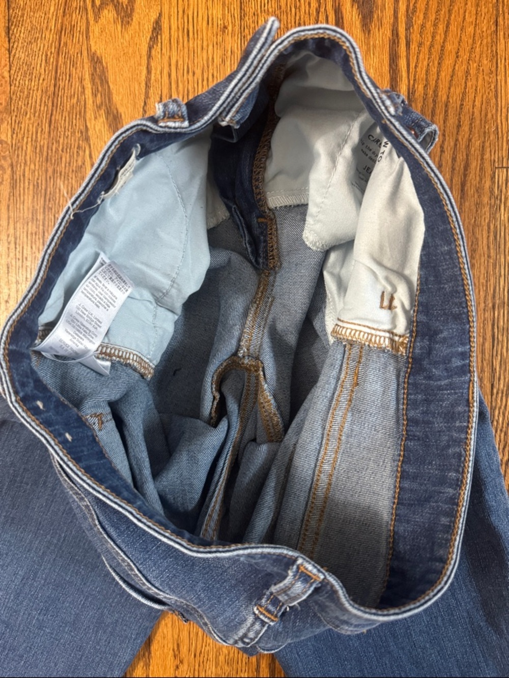 Madewell Curvy High-Rise Skinny Crop Blue Jeans SZ 29 - Picture 6 of 6